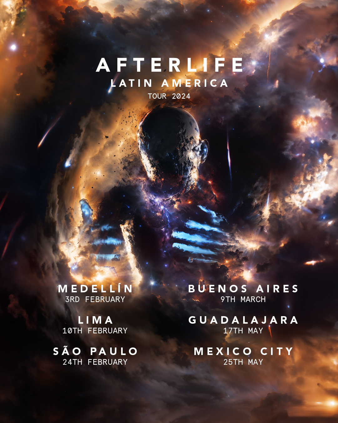 Afterlife Announces Sprawling 2024 Tour in Latin America 
