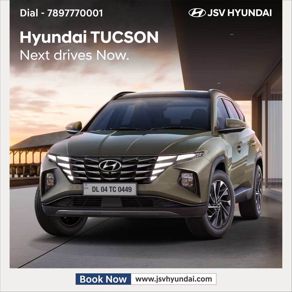 The all-new Hyundai TUCSON is a revolution in design. Sophisticated and progressive, it’s the SUV taking modern aesthetics to the next level.

#Hyundai #HyundaiIndia #TUCSON #HyundaiTUCSON #NextdrivesNow #HyundaiSUVLife #ILoveHyundai #HyundaiCars #Cars #SUV #HyundaiSUV

Book now.