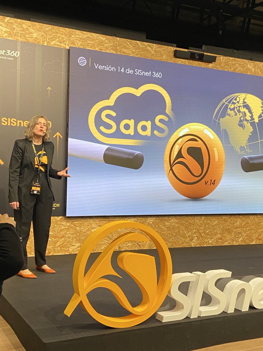 SISnet360's tweet photo. Durante el Evento Club SISnet 360 celebrado ayer, además mirar al pasado para celebrar nuestros 20 años de existencia, se miró hacia el futuro, que comienza con la versión 14 de SISnet 360, donde ya estará disponible en modelo SaaS para nuestro producto. https://t.co/wJDYIMbswi