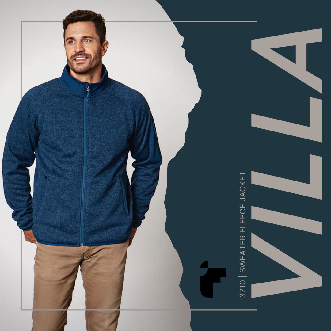 FossaApparelInc's tweet image. Versatile Villa Fleece jacket: cozy sweater hybrid, urban style, practical pockets. In Heather Stone, Obsidian, Navy. 100% polyester, stylish, functional. #FunctionalFashion #VersatileWear #OfficeChic #CozyAndStylish