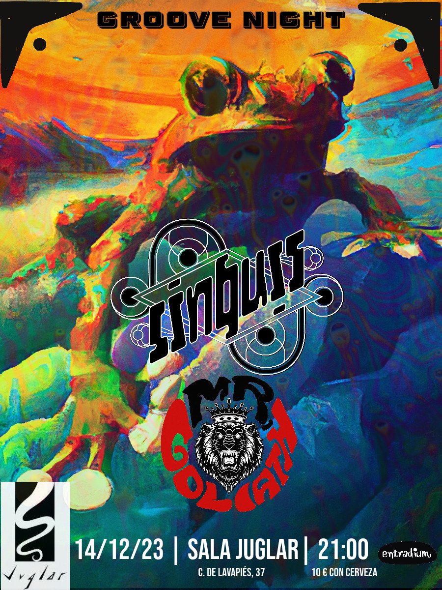 ⚡MADRID⚡
El jueves 14 de diciembre el rey león tendrá el gusto de conocer al sapo chamán. 

Estaré compartiendo tablas con mis grandes amigos @lingussbanda y donde incluso haré doblete para despedir el año.

🎫: @entradium_com a 10€ + consumición.

entradium.com/events/linguss…