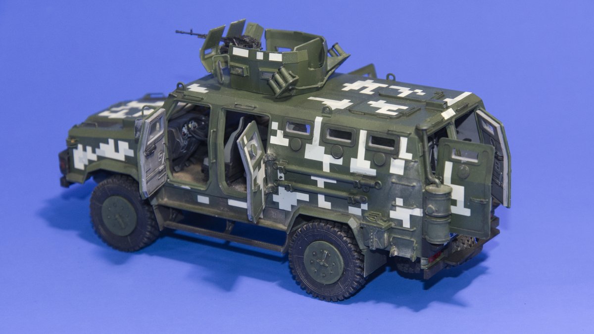garys_stuff's tweet image. Finished the superb #ICMmodels kit of the #Kozak MRAP in 1/35th at last! #modelkit #plastickit #UkraineRussiaWar #UkrainianArmy #ukraine