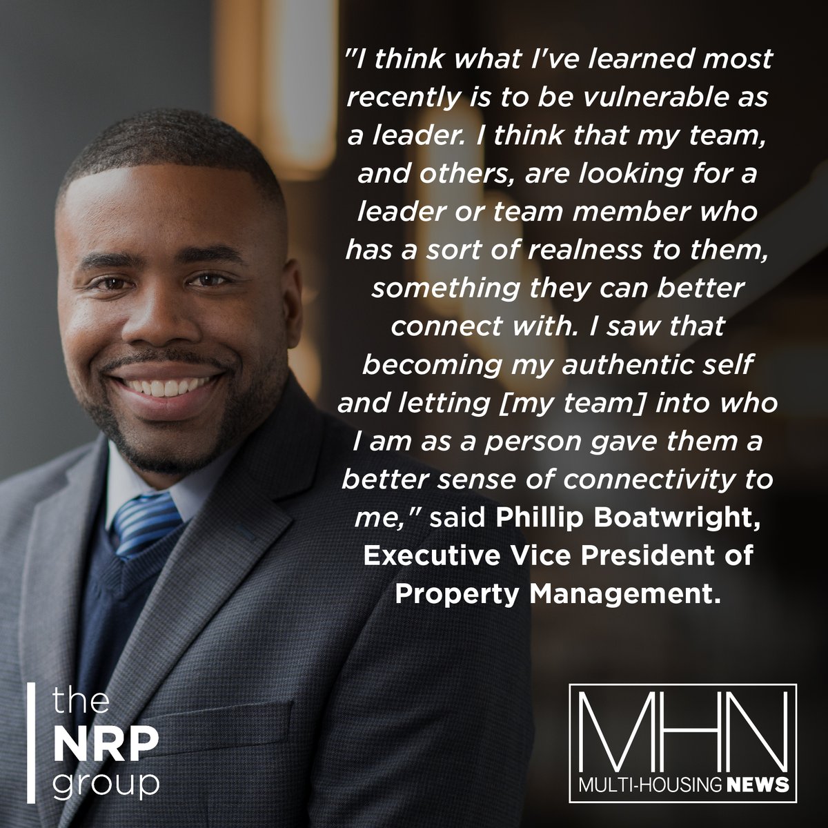 Tune into the first episode of The Management Diaries, Multi-Housing News’ podcast featuring Executive Vice President of Property Management, Phillip Boatwright. Listen to the full episode here: multihousingnews.com/management-dia… #TeamNRP #PropertyManagement #thoughtleadership