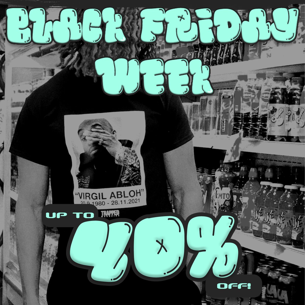 TrappedMagazine's tweet image. Our @Trapped_Merch Black Friday Week Sale is still Live with upto 40% off. 

Trappedmerch.com