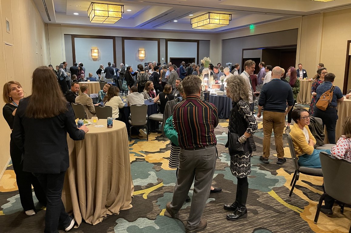 csraac's tweet photo. Thank you too all those who came to our AAR/SBL reception!
Swipe to see some photos.
If you were there or see yourself drop a comment!
#aarsbl23 #csraac #csraacataarsbl #religionandamericanculture #raac https://t.co/ExwelRvXd9