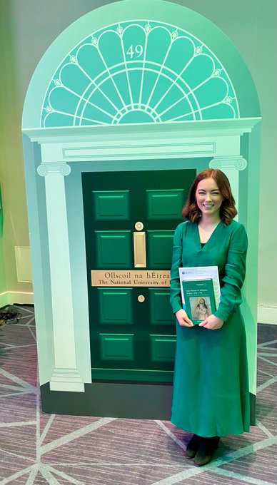 Congratulations to Dr @BA_McShane whose recently published monograph, Irish Women in Religious Orders, was announced as the joint winner of the 2023 NUI Publication Prize in History. Dr McShane did her undergraduate and PhD in History at Maynooth.