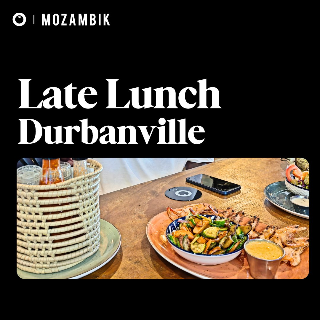 Opencharge's tweet photo. Hungry for a delicious meal?
#prawnspecial #mozambikTHE BEST prawns you’ll ever have @mozambikrestaurants

Live 100 with @opencharge
#live100 #opencharge https://t.co/phFIQM8FfO
