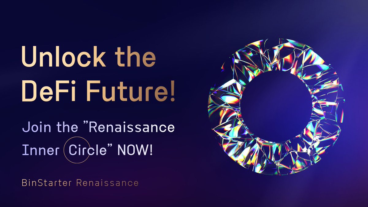 BinStarterio's tweet photo. 🚀 Big News from #BinStarter!
 
Join our exclusive "Renaissance Inner Circle" via the Timeless Renaissance Rewards Campaign 🎉

🔐 Unlock double #IDO, direct team access &amp; more...

Be part of our #DeFi revolution! 🌐

Qualify now &amp; shape the future! 👇 
🔗 https://t.co/mbBLbOn8ll https://t.co/oEAr8hHfrH