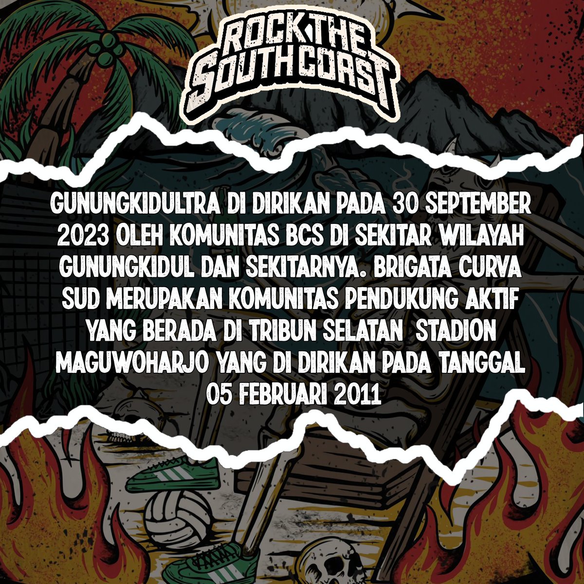 ROCK THE SOUTH COAST tweet media