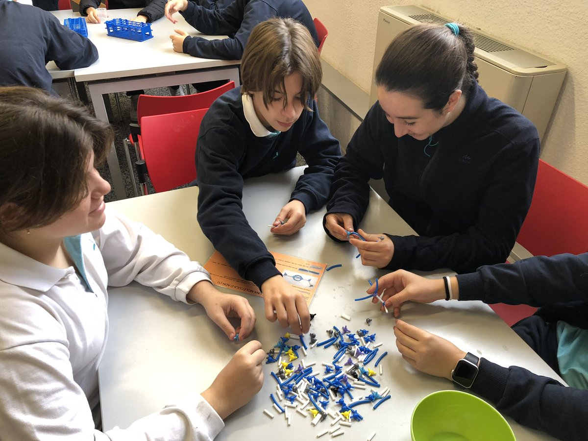 Els alumnes de #3ESO #PAI viuen la #setmanadelaciència2023 amb activitats experimentals “De la cèl.lula a l’ADN”!
#segellcolemontse
#optimismeurgent