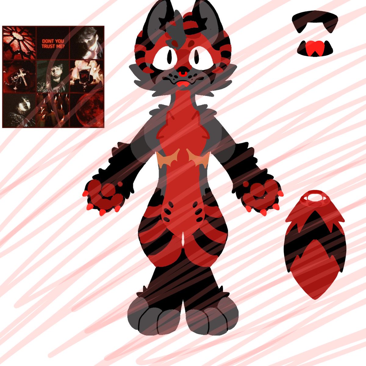 Okay so this is kinda a raffle but not really?? I will be redesigning peoples ocs! Most likely will only do one  this won’t be done until day or Sunday!

Comment your oc you want me to redesign!

Retweets and follows highly appreciated!

( oc is just a example:) )