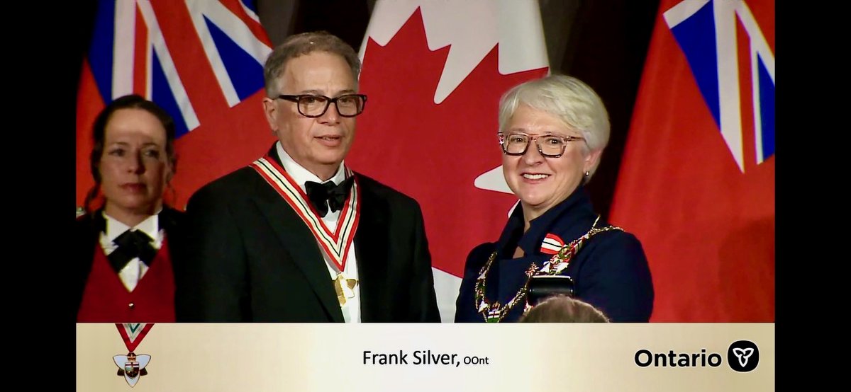 Please join us in congratulating <a href="/KBI_UHN/">Krembil Brain Institute</a> neurologist Dr. Frank Silver on his appointment to the #OrderofOntario - the highest civilian honour - for his contribution to change the way #stroke care is delivered across Canada and around the world! 👏👏
