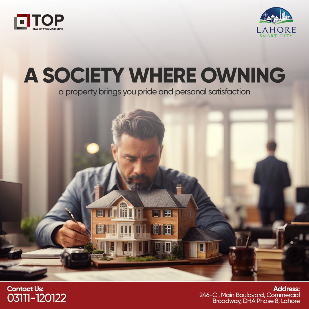 Own A Property Which Brings You Pride And Satisfaction.

#lahoresmartcity #smartcity #capitalsmartcity #smartlife #smartliving #smartlifestyle #investment #propertyinvestment #topmarketing #toprealestate #toprealestateandmarketing