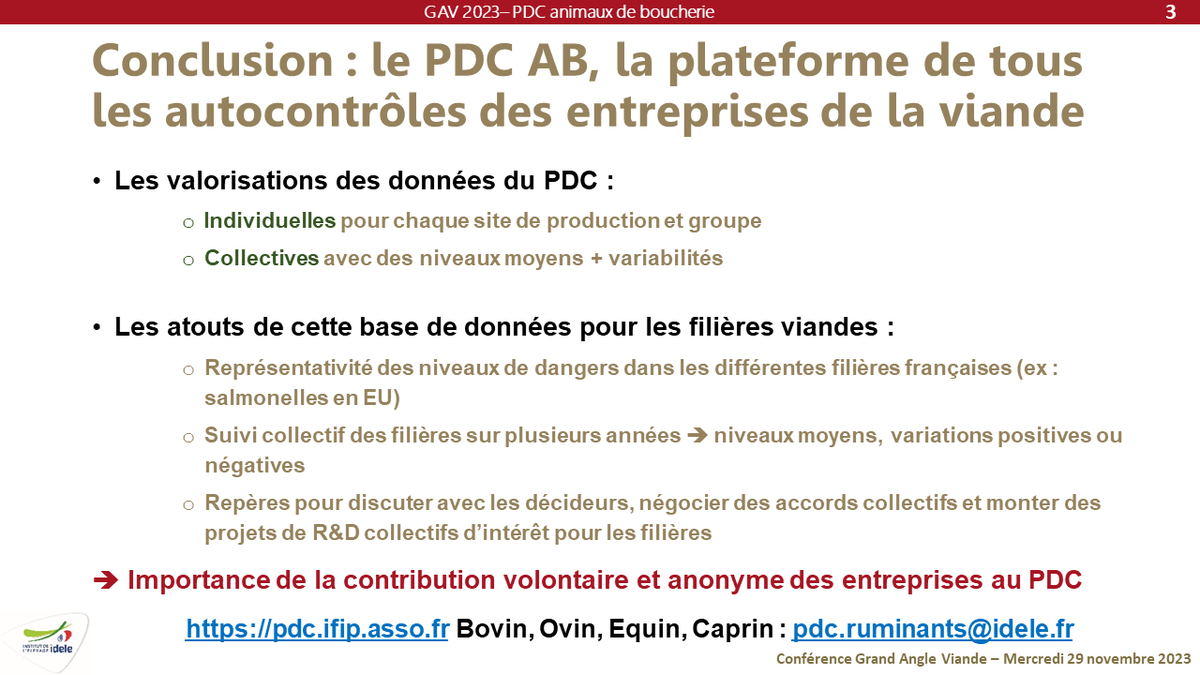 InstitutElevage's tweet photo. 🔴 Grand Angle #Viande 🐂
✅ Qualité des viandes : outil pour centraliser les auto-contrôles des abattoirs &amp; ateliers de découpe
↪ Plan de Contrôle Animaux de Boucherie
⏩ Plateforme de tous les autocontrôles des entreprises des filières viandes
https://t.co/V1zvEaqg0k
#GAViande https://t.co/cfeFg60eKu