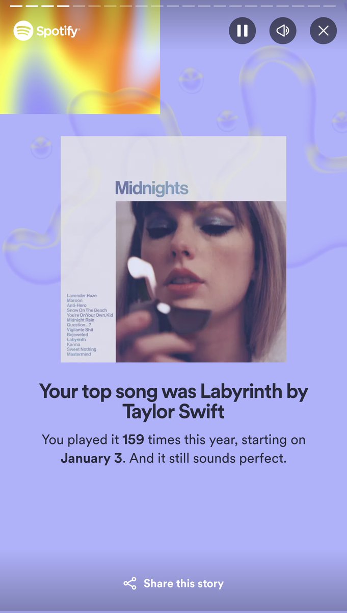 Whoreandmore's tweet photo. Some things never change #SpotifyWrapped https://t.co/QS20GNgs2h