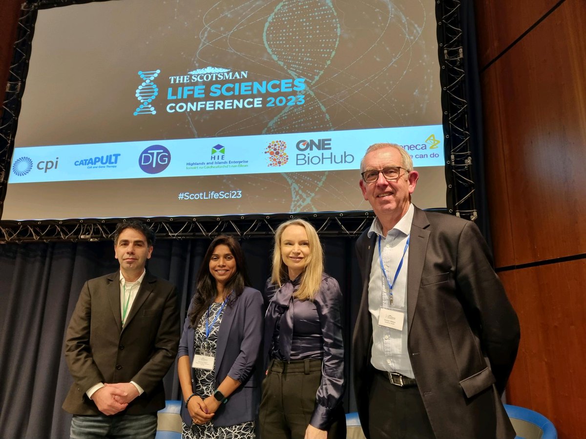 innoscothealth's tweet photo. Thanks to @ScotsmanDebate @LifeSciScot for hosting our Executive Chair @posleadership at #ScotLifeSci23 today, discussing how we can all support innovation and entrepreneurship within our NHS - a fantastic day full of excellent contributions. https://t.co/2tJKTWf9GU