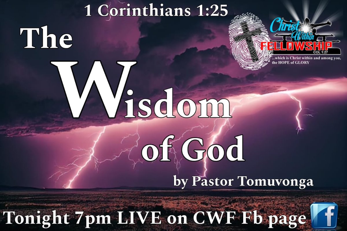 tomuvonga's tweet photo. Tonight LIVE at CWF FB page!!!!

DON'T MISS OUT 👏🥁🎹🎸🎤🎵📖🎬
Join us for tonight's service at 7pm🍷🍞

Be part of our live audience and be blessed 👏👏 https://t.co/wkkGZqiwR0