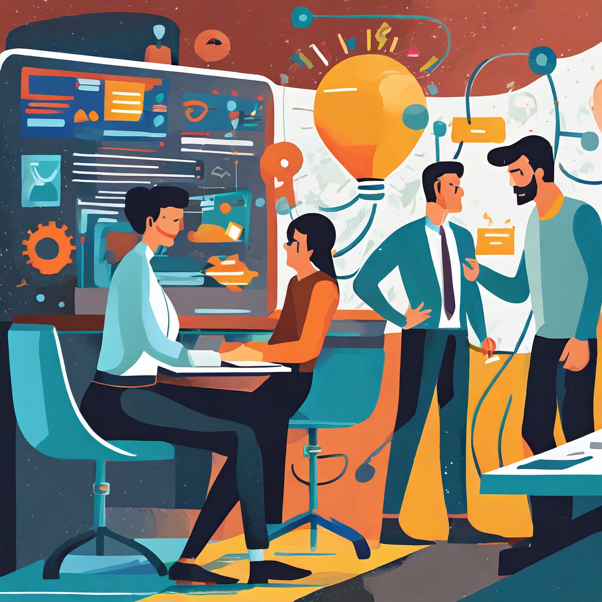 keyboard_logic's tweet image. When it comes to communication in software development, clarity is key! Make sure you establish effective channels to ensure seamless collaboration between team members and stakeholders. #SoftwareDevelopmentProjects #Teamwork