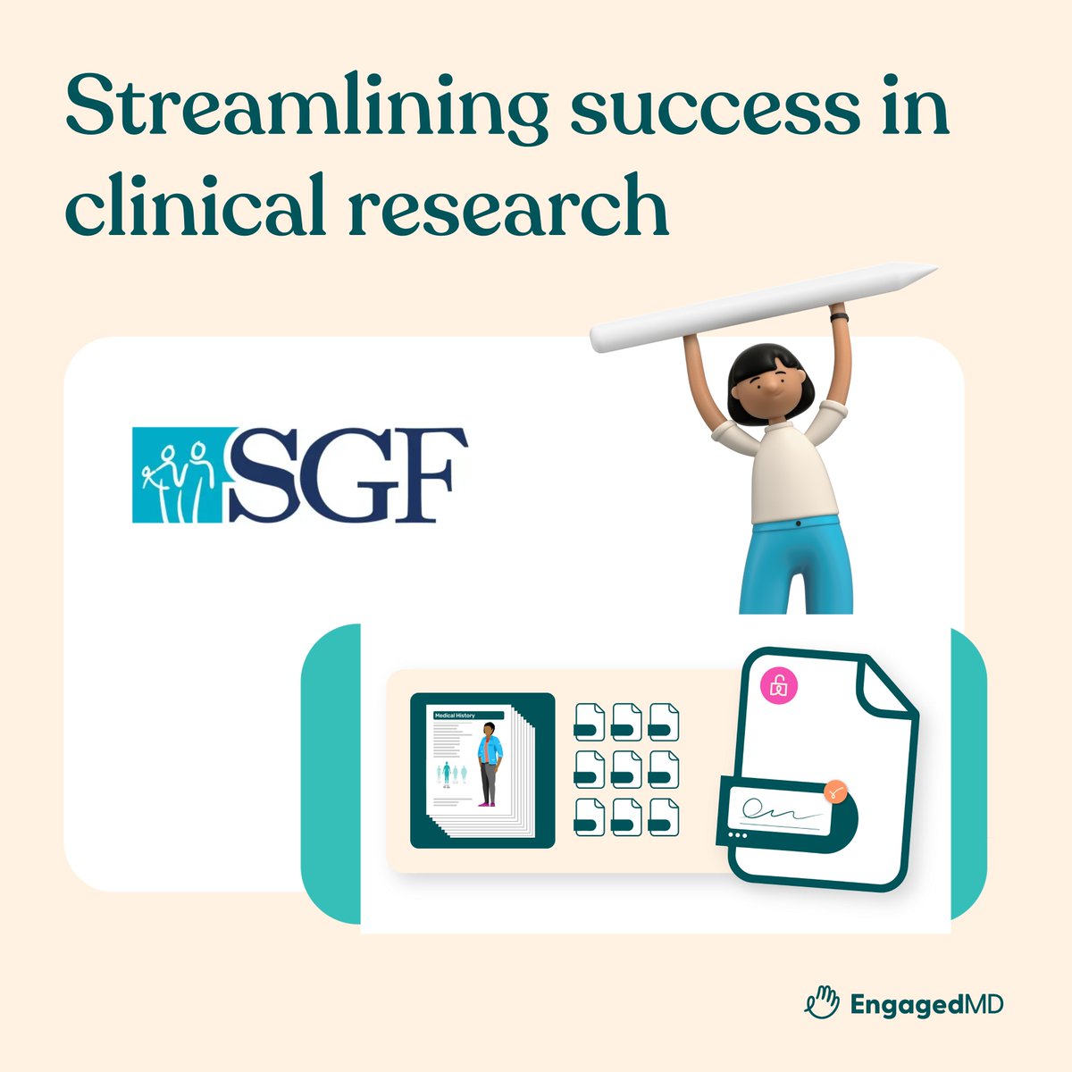 When Shady Grove Fertility needed to level up their recruitment and education for clinical trials, they turned to EngagedMD. Check out our latest case study to see how this partnership is redefining care and efficiency in research.

hubs.ly/Q02bf2F60