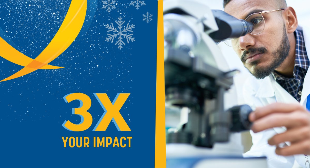 Triple your impact to help people in Canada living with arthritis! This holiday season, any gift made by Dec 31 will be tripled, thanks to a generous gift from the Raymond Chang Foundation. Learn more, bit.ly/47xaJbQ