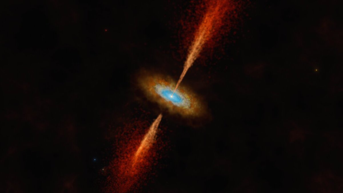 1/ 📣 Using <a href="/almaobs/">ALMA Observatory📡</a> , in which ESO is a partner, astronomers have discovered a disc around a star in another galaxy for the first time — a remarkable find, as these discs are the birthplace of new stars and planets! ✨🪐

More info: 
eso.org/public/news/es…