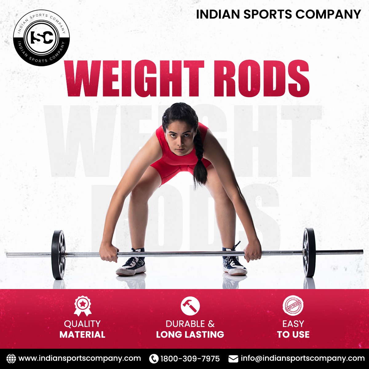 Sports_India75's tweet image. Enhance your strength training with our premium Weight Rods! Crafted for durability and performance, these weight rods ensure an effective workout every time. 
👉👉You may also call us at Toll-Free No: 18003097975
#weightrod #strengthtrainingessentials #sportsequipment