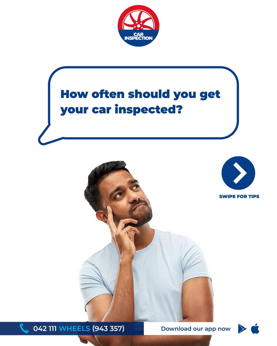 PakWheels's tweet photo. How Often Should You Get Your Car Inspected? 🤔
Book PakWheels inspection service at your doorstep: https://t.co/0QY0vR9aIx
Call us at 042-111-943357
#PakWheels #CarInspection #PWInspection https://t.co/bEOmxjHB6q