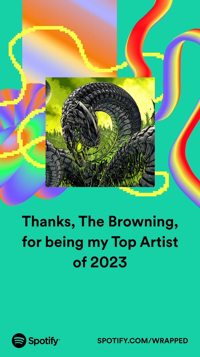 Giving thanks to The Browning for all the music. This year I couldn’t stop listening to Fearless. #SpotifyWrapped  ⁦<a href="/thebrowningband/">The Browning</a>⁩  open.spotify.com/artist/4DSNcg4…