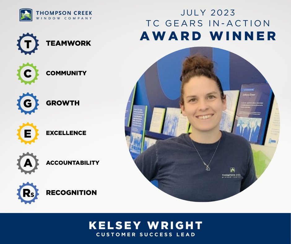 InsideTCW's tweet photo. Kelsey, your leadership and customer service has proven your #EXCELLENCE and for that, we thank you! #CreekProud! #HouseProud
To come live our values and share in our culture, apply today at https://t.co/U4zVM5dMhe! https://t.co/Rbn6OU4pWY
