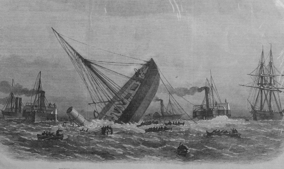 Liverpool1207's tweet image. #OTD - 1867: Greek war steamer Bubulina (formerly the famous Confederate blockade-runner Colonel Lamb) is destroyed in the #RiverMersey by an explosion. 
liverpool.ac.uk/~cmi/books/bou…