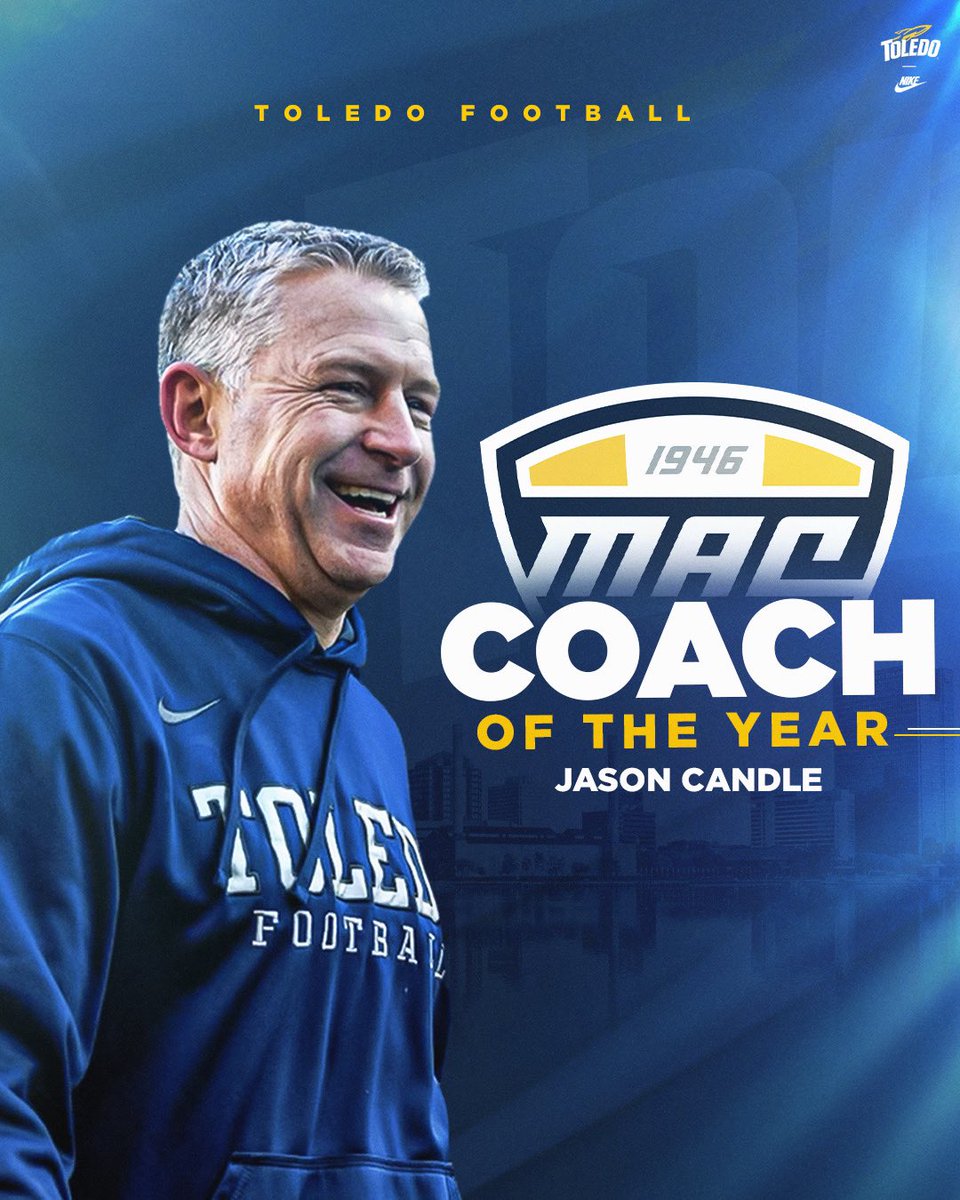 Your MAC Coach of the Year 🫡

#TeamToledo