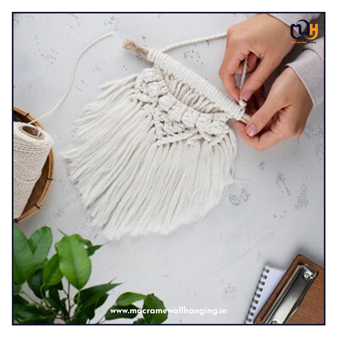 Macramehanging's tweet photo. ✨ Elevate your space with the intricate beauty of our handmade Macrame Wall Hangings! 🌿 Each piece tells a unique story, weaving together artistry and nature. 🎨 Explore the essence of craftsmanship at https://t.co/LCRvYm9Lez ✨ #MacrameMagic #HandmadeDecor #BohoChic #HomeArt https://t.co/TkNZHZdkPv