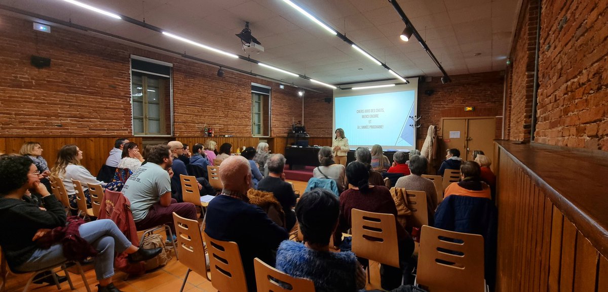CorinneVignon's tweet photo. #EnCirconscription🐈⬛#Animaux
J'ai présenté à l'assemblée générale de l'association Ecole du #ChatLibre de Toulouse mon amendement voté à l'unanimité du #PLF2024 allouant3️⃣millions d'€ aux collectivités territoriales pour les aider à prendre en charge la stérilisation des chats errants et des chats domestiques, en présence de Françoise @ampoulange
👏Un grand merci aux bénévoles quotidiennement engagés pour ces animaux