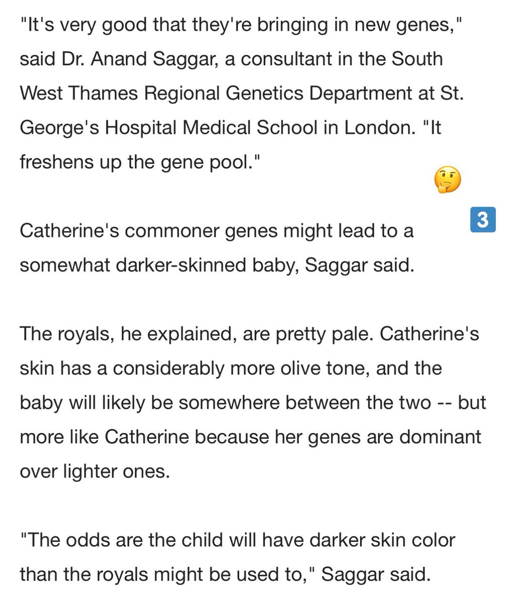 marlene_hitch's tweet photo. 1/This was printed in a NEWSPAPER about George when Catherine was pregnant.  For the world to see. Not in some 1 pvt conversation with 1? 2? Multiple?  Who knows. #Endgame #MeghanMarkIeisaLiar #MeghanMarkleIsAGrifter #MeghanAndHarryAreEmbarrassing #HarryAndMeghanAreFinished https://t.co/dXUDezoBll