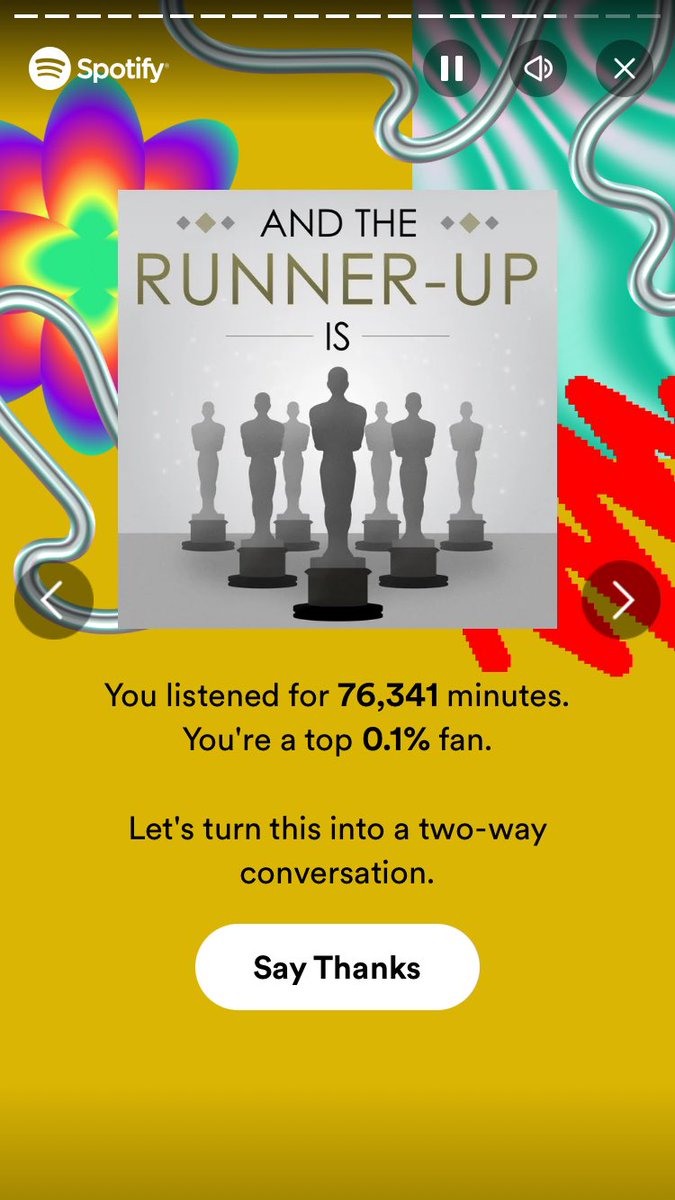 Jodee Jernigan (@jodeejernigan) on Twitter photo And the Runner-Up Is - I enjoyed every one of the 76,341 minutes I spent with you in 2023. Thank you. #SpotifyWrapped <a href="/OscarRunnerUp/">And the Runner-Up Is / Best Actress Updates</a> And the Runner-Up Is - I enjoyed every one of the 76,341 minutes I spent with you in 2023. Thank you. #SpotifyWrapped <a href="/OscarRunnerUp/">And the Runner-Up Is / Best Actress Updates</a>