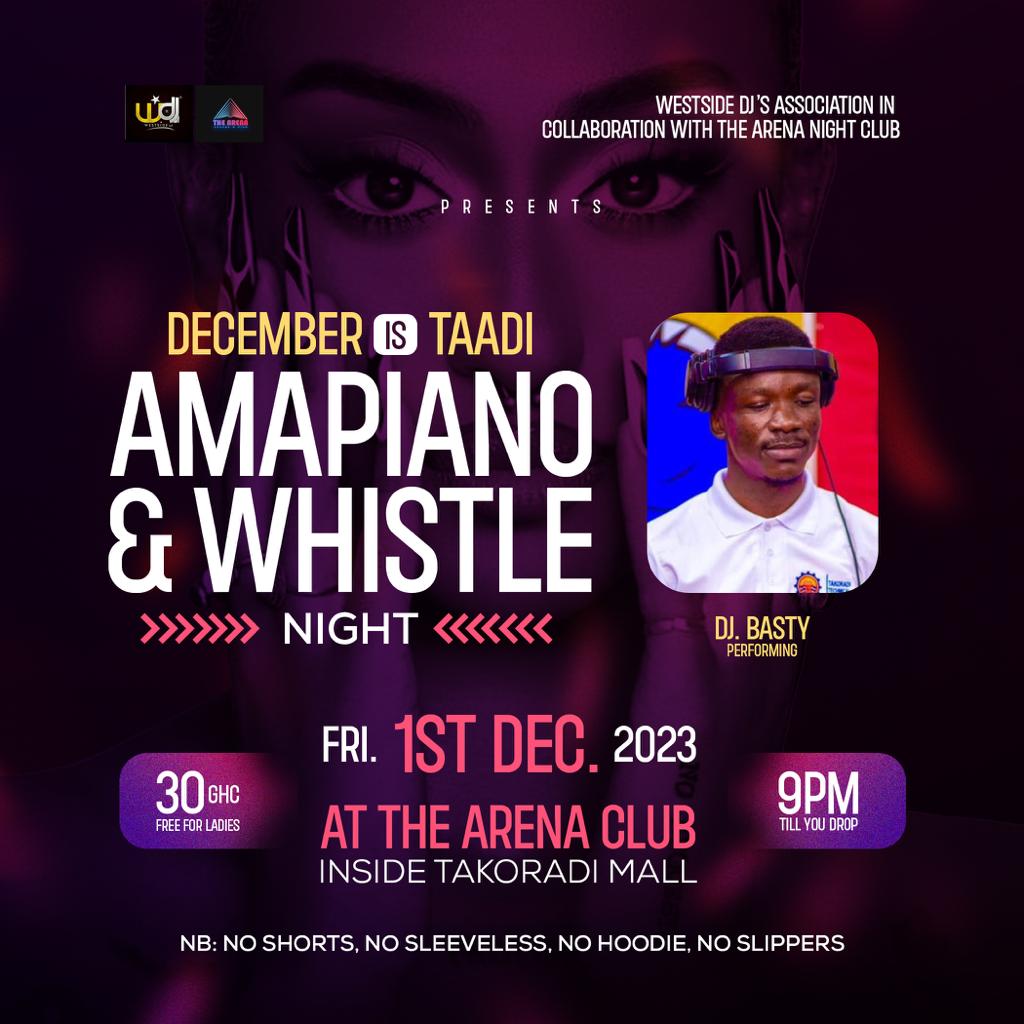 TheWestsideDJs's tweet photo. #decemberIsTaadi
#amapianoANDwhistle
#WestsideDJs
#XmasInTaadi https://t.co/lvAJK9mYr5