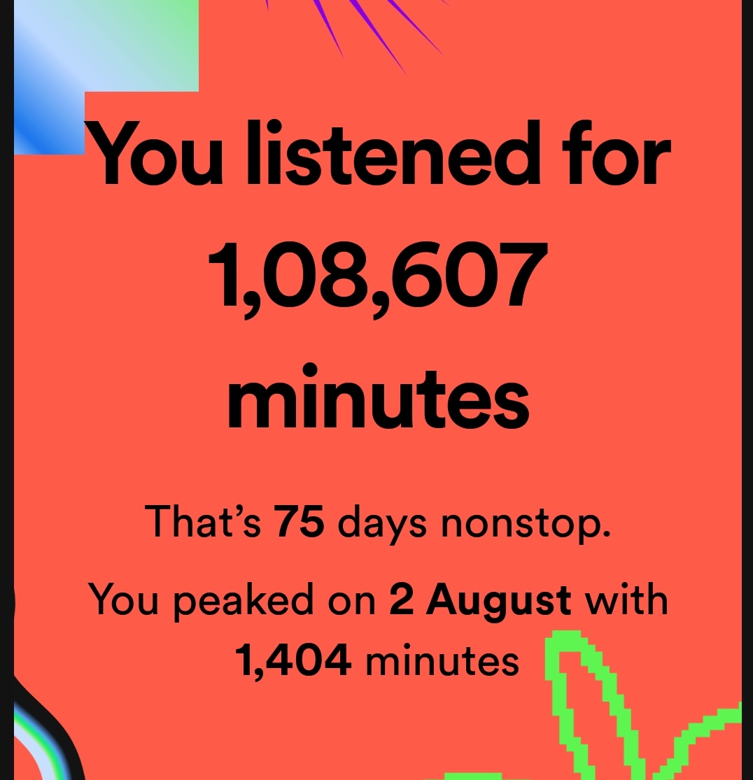 Marrior2727's tweet photo. My Spotify wrapped #SpotifyWrapped https://t.co/oChb9dCnl3