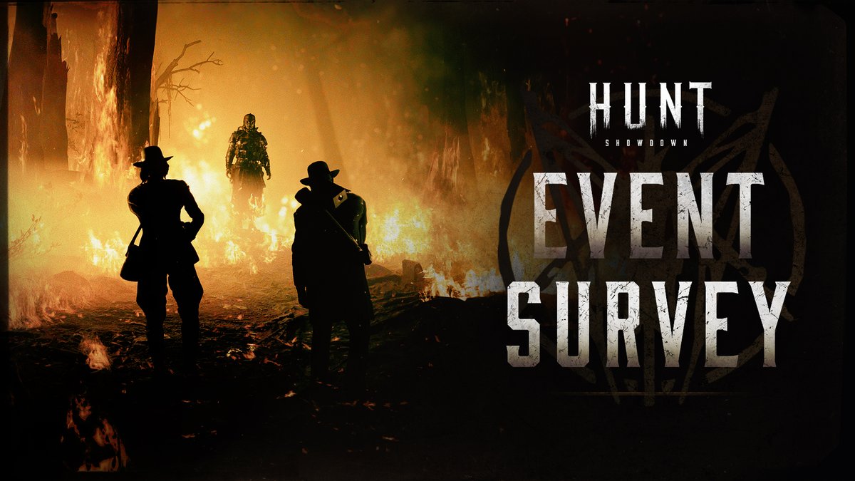 HuntShowdown's tweet image. Tide of Corruption has come to an end!

We want to give a huge thank you to the community for taking part throughout the event. The Hunt: Showdown team hopes you enjoyed it as much as we did!

Let us know what you thought by filling out the survey: surveymonkey.com/r/XZ5LD76