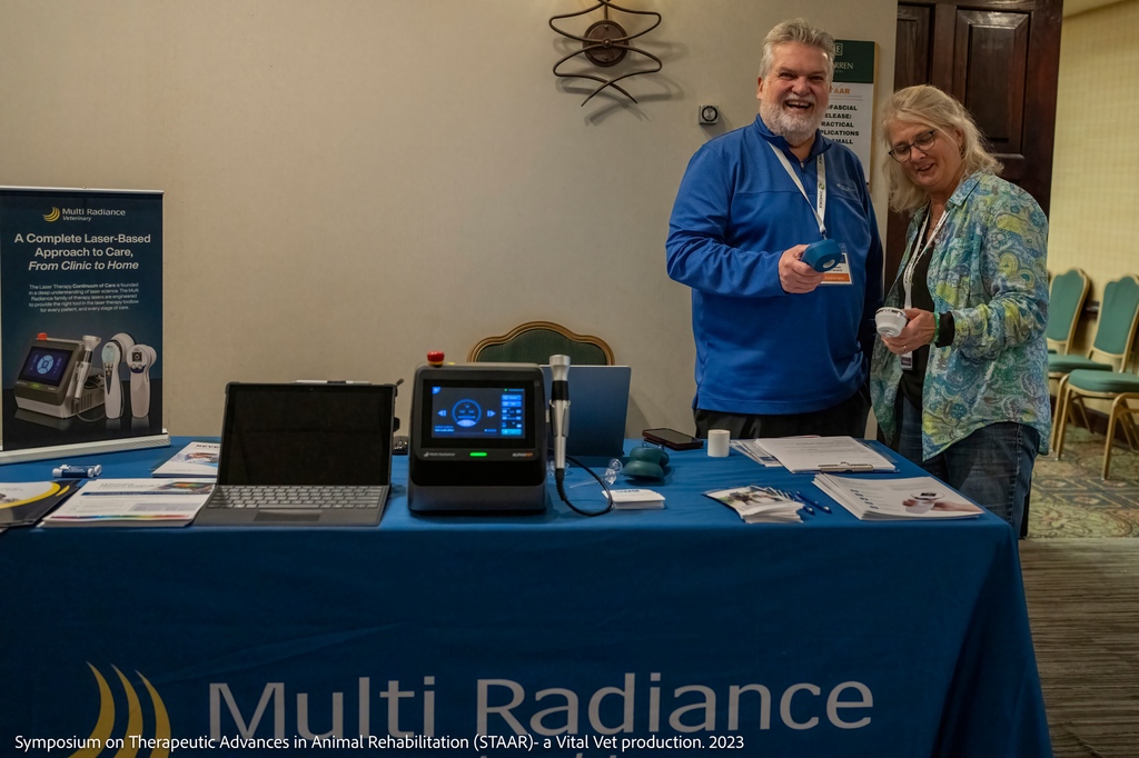 staarconference's tweet photo. So much to be thankful for this year, especially the sponsors from #staarconference who enhance the quality of life for our beloved pets! Check them out on @vitalvet4pets site:
https://t.co/1sYNam6kzF

A huge thank you to⁠:
@eddieswheels
@multiradianceveterinary
@therapaw https://t.co/qaGwKHuwox