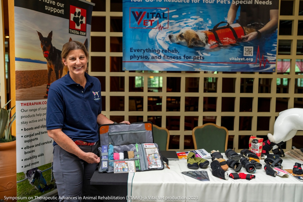 staarconference's tweet photo. So much to be thankful for this year, especially the sponsors from #staarconference who enhance the quality of life for our beloved pets! Check them out on @vitalvet4pets site:
https://t.co/1sYNam6kzF

A huge thank you to⁠:
@eddieswheels
@multiradianceveterinary
@therapaw https://t.co/qaGwKHuwox