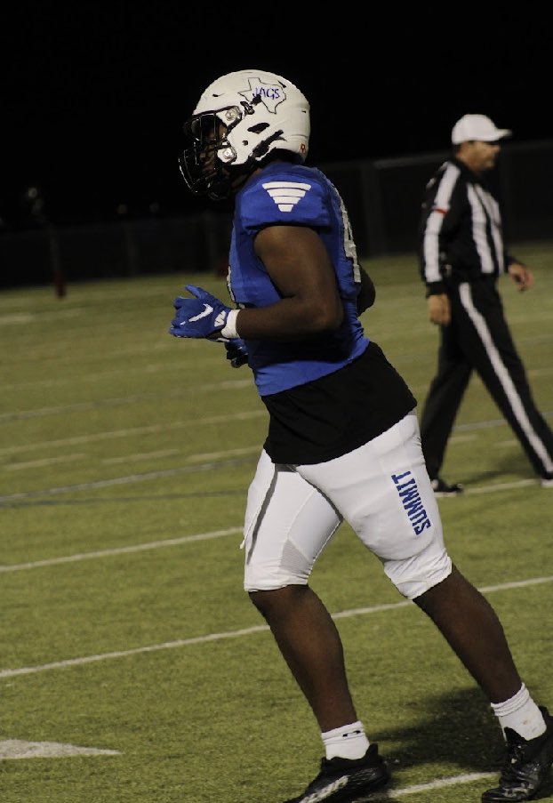 Senior season highlights
29 solos tackles 
44 total tackles
15 assisted 
5 TFL
3 sacks

hudl.com/v/2MdJX5

<a href="/CoachLaborte/">Windley Laborte</a> <a href="/SummitFB/">Mansfield Summit High Football</a> <a href="/tonyculton0618/">Coach Tony Culton, M.Psy</a>  <a href="/woodscoach1/">Coach Woods</a>