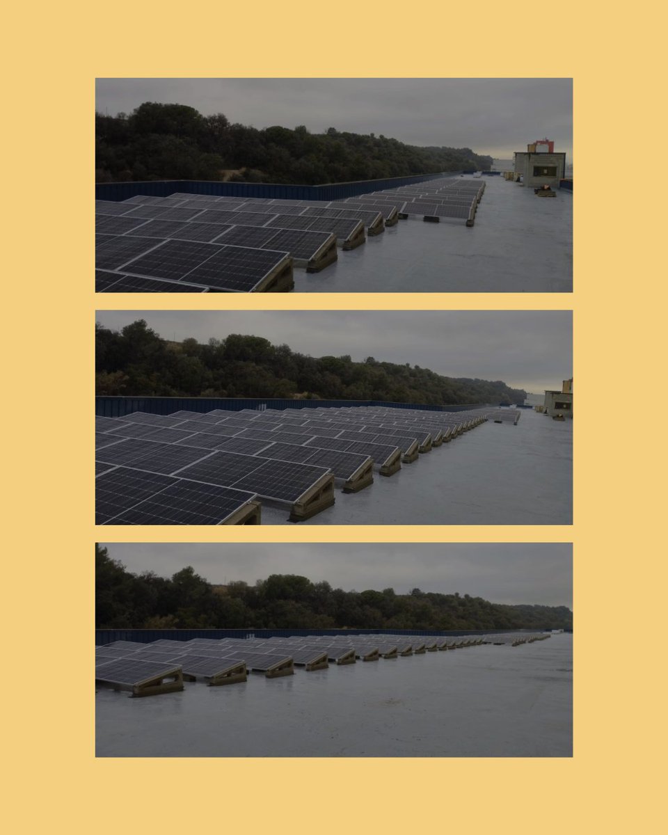 SolcamE's tweet photo. EN PROCÉS! Avui el nostre equip ens ha enviat fotografies de la #instal·lació #fotovoltaica a Granollers que tindrà 570 kWp de #potènciai estarà realitzada amb 1047 plaques ☀💡🔜 https://t.co/Qi2hV3P0dZ