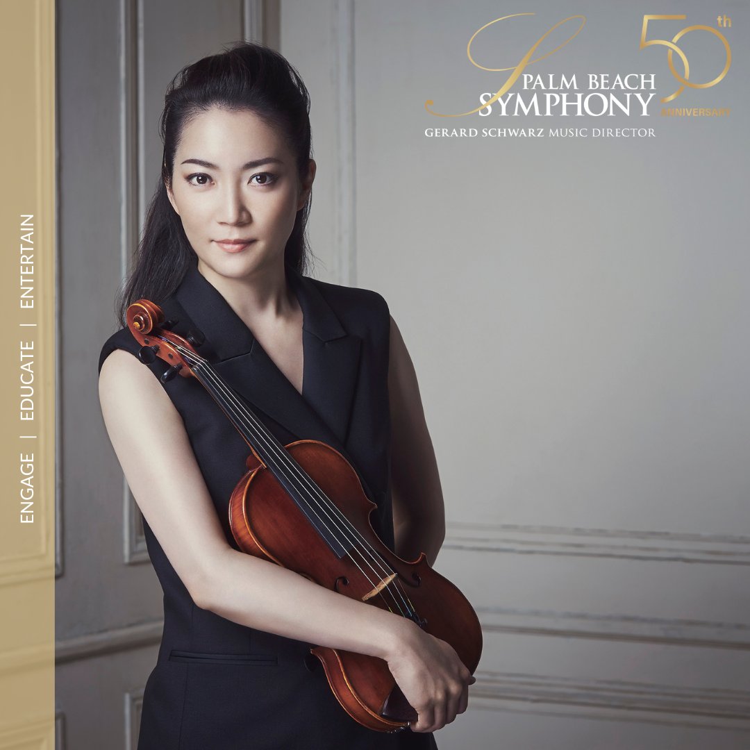 Mark your calendars for Wednesday, December 13th, at 7:30 PM, as we gather at the prestigious <a href="/KravisCenter/">Kravis Center</a>. Prepare to be captivated by the extraordinary talents of <a href="/AkikoSuwanai/">Akiko Suwanai</a>, a virtuoso on the violin, and conducted by Gerard Schwarz. 

Tickets here: bit.ly/42EFd8H