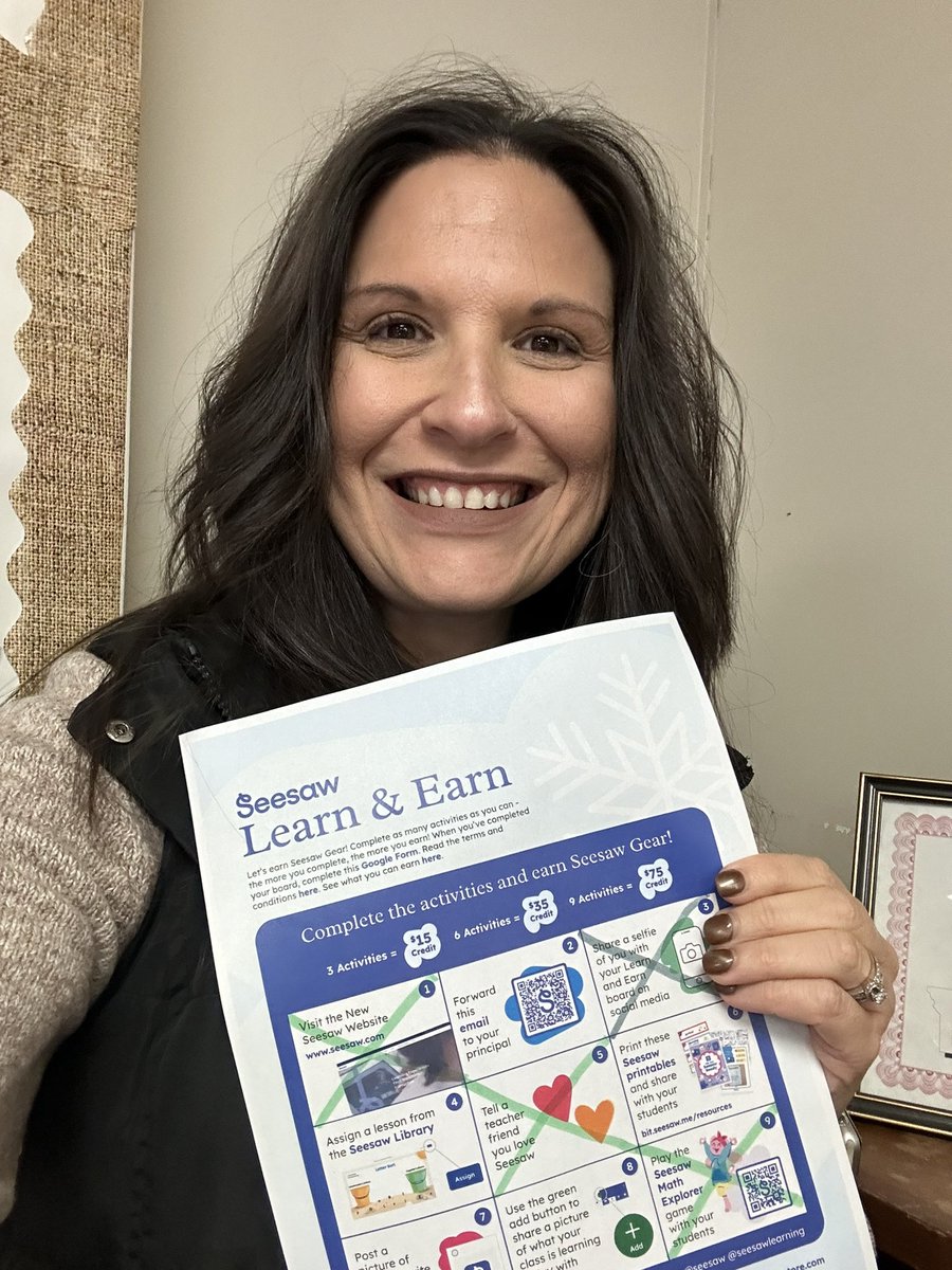 Lots of Seesaw learning today!! Crossing them off as I go. <a href="/Seesaw/">Seesaw</a> #learnandearngiveaway