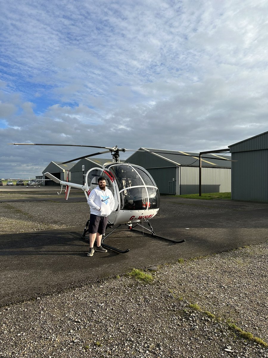 Lovely day for a fly lesson.

Time to start arriving in style.