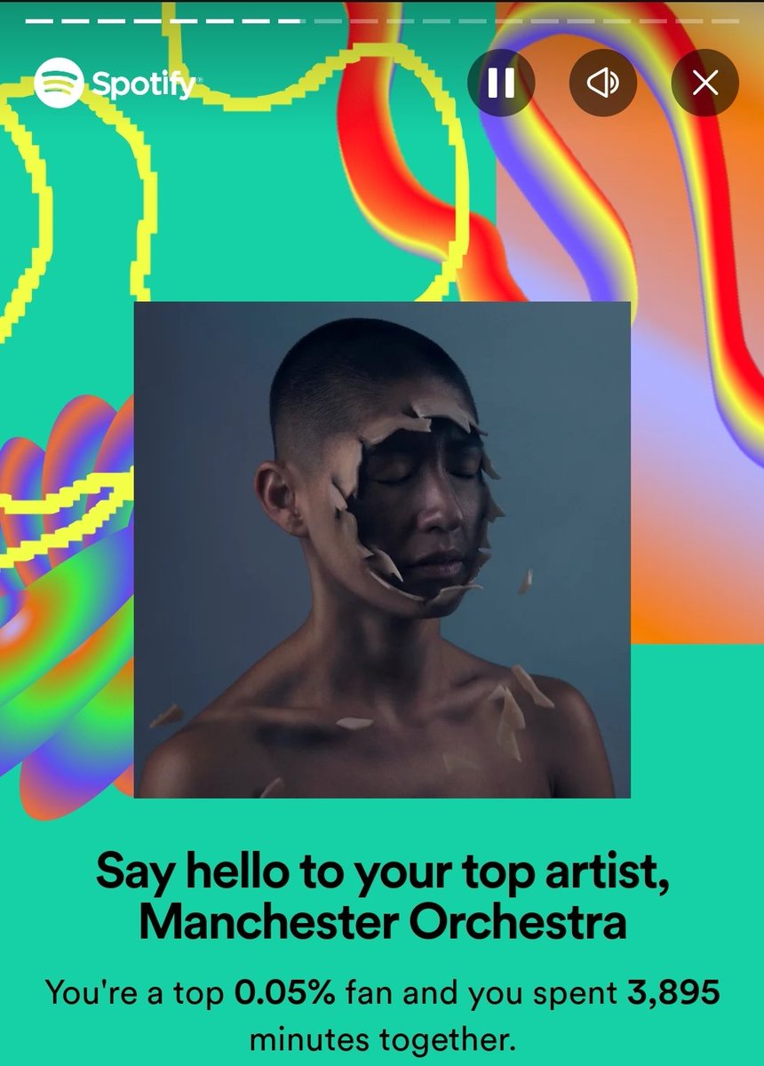 B0ST0N1630's tweet image. I wouldn't want it any other way. #SpotifyWrapped @okayfineAndy @ManchesterOrch