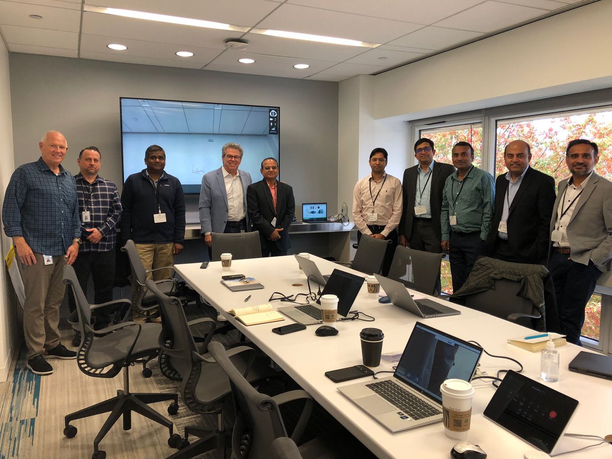 ltm_ofcl's tweet photo. A #iNXT and @Verizon GTM workshop was recently held at the Verizon headquarters in Basking Ridge, New Jersey. Leaders from both organizations discussed go-to-market strategies for four industries, utilizing #LTIMindtree’s NXT platform and Verizon’s 5G connectivity. https://t.co/I21IrXVA6c