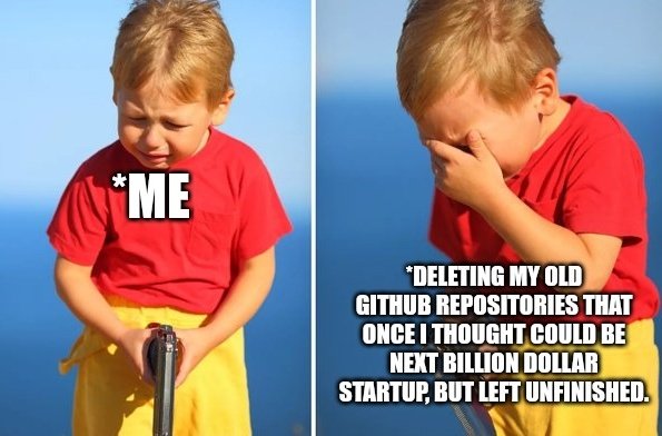 GithubProjects's tweet photo. **When you clear out your GitHub graveyard** https://t.co/5CuRjDcWxl