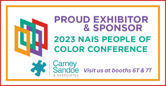 We're thrilled to be back at the @NAISnetwork People of Color Conference this week in St. Louis. Stop by our booths to say hello to our mighty crew!