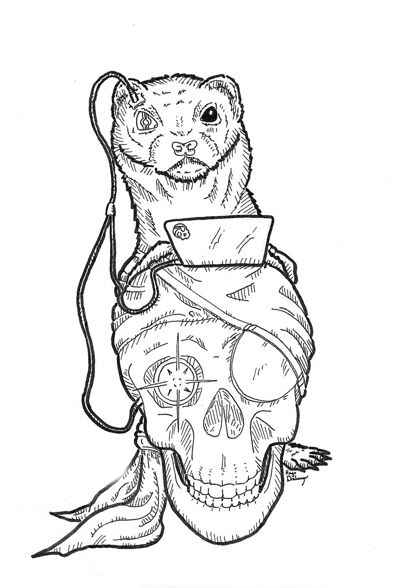 DrakemyrDesign's tweet image. Thanks @PirateSoftware for all you are doing here is another fan art